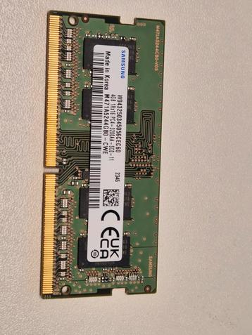 Samsung 4GB DDR4 PC4-3200 Sodimm beschikbaar voor biedingen