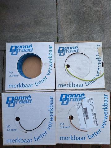 Donné Installatiedraad ( OPNIEUW AANGEBODEN ) beschikbaar voor biedingen