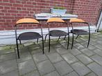 Effezeta design stoelen 3 x, Huis en Inrichting, Stoelen, Ophalen of Verzenden, Zo goed als nieuw