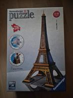 Ravensburger 3d puzzel de eifeltoren, Ophalen of Verzenden, Minder dan 500 stukjes, Zo goed als nieuw, Rubik's of 3D-puzzel