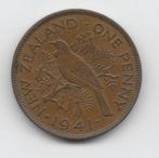 Nieuw-Zeeland 1 penny 1941 KM# 13, Verzenden, Losse munt