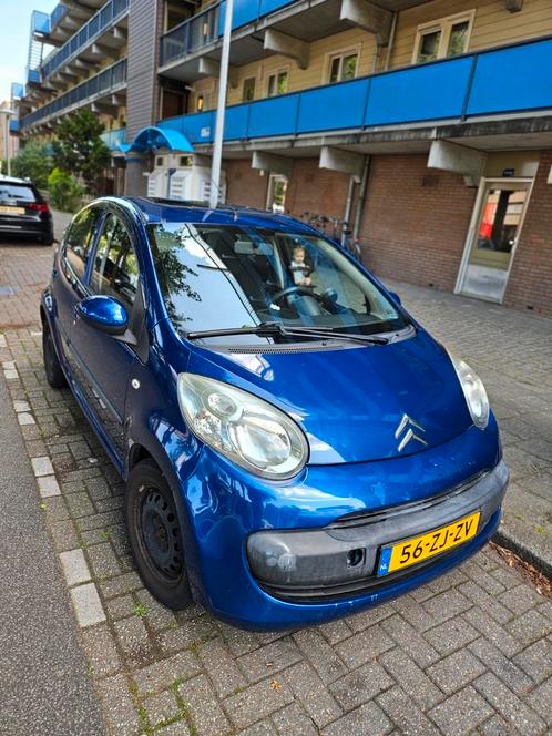 Citroën C1 1.0 5-DRS 2008 Blauw met open dakje, Auto's, Citroën, Particulier, C1, Benzine, A, Hatchback, Handgeschakeld, Origineel Nederlands
