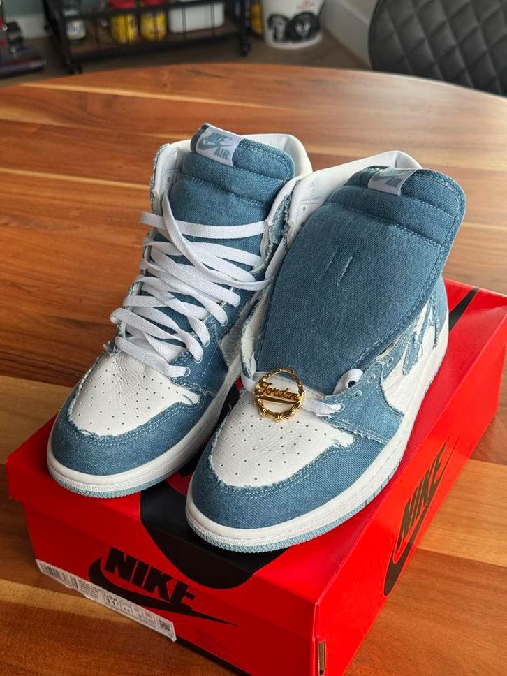 Nike Air Jordan 1 Retro High OG Maat 44 Nieuw!, Kleding | Dames, Schoenen, Nieuw, Sneakers of Gympen, Blauw, Ophalen of Verzenden