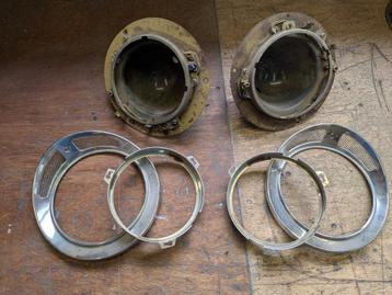 Koplamp units Jaguar XJ6 S1, kleine diameter 6" beschikbaar voor biedingen