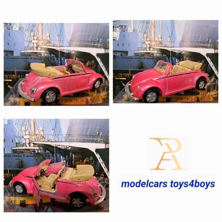 Volkswagen Käfer 1303 Cabriolet 1/38, Hobby en Vrije tijd, Modelauto's | Overige schalen, Nieuw, Auto, Verzenden
