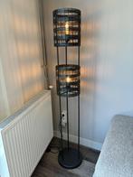 Showmodel Vloerlamp Metaal nikkel 2-lamps, Ophalen, Zo goed als nieuw, Metaal, 150 tot 200 cm