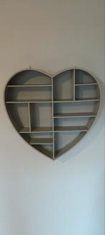 Wanddecoratie / opbergkastje hartvormig, Ophalen, Gebruikt