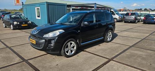 Peugeot 4007 2.4 16V - 2 of 4WD - 7P 2009 Zwart - ruime auto, Auto's, Peugeot, Particulier, 4x4, ABS, Achteruitrijcamera, Airbags