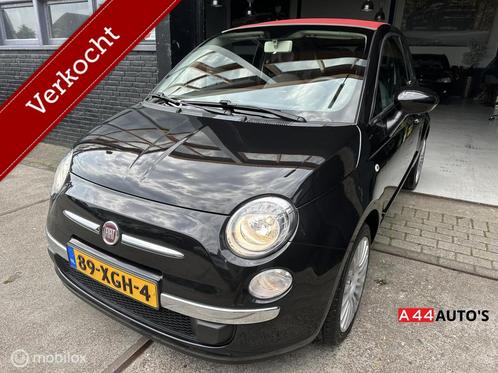 Fiat 500 1.2 CABRIOLET * NL AUTO*NAP✅*SLECHTS 77423 KM * A, Auto's, Fiat, Bedrijf, ABS, Airbags, Airconditioning, Alarm, Bluetooth