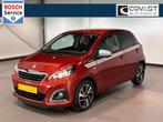 Peugeot 108 1.0 e-VTi Allure Carplay/Android|Stoelverw.|Klim, Auto's, Stof, Gebruikt, 4 stoelen, Bedrijf