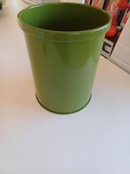 NVF vintage groene prullenbak, Huis en Inrichting, Woonaccessoires | Prullenbakken, Gebruikt, Ophalen of Verzenden, Minder dan 10 liter