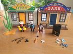 playmobil meeneem westernstad 4398 sheriff bank, Ophalen of Verzenden, Gebruikt