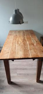 Eettafel teakhout, Huis en Inrichting, Tafels | Eettafels, Ophalen, Gebruikt, Teakhout, 50 tot 100 cm