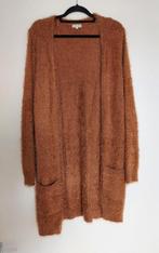 Citylife lang vest camel/cognac mt.L, City Life, Bruin, Maat 42/44 (L), Ophalen of Verzenden