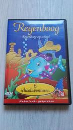 DVD Regenboog "Regenboog op school" Z.G.A.N. 6 avonturen, Europees, Tekenfilm, Alle leeftijden, Ophalen of Verzenden