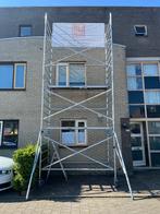 Alumex steiger, Ophalen, Gebruikt