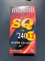 2 x Maxwell VHS Super Quality SQ / sealed / 240 minuten, Audio, Tv en Foto, Videospelers, Nieuw, Videoband, Ophalen of Verzenden