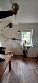 Plafondlamp, Ophalen of Verzenden, Zo goed als nieuw, Overige materialen, Aluminium