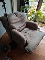 Lederen Fauteuil, Huis en Inrichting, Fauteuils, Ophalen, Gebruikt, 75 tot 100 cm, Leer