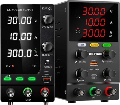 Regelbare voeding - Voeding Functiegenerator - 30V 5A -220V, Auto diversen, Auto-accessoires, Nieuw, Verzenden