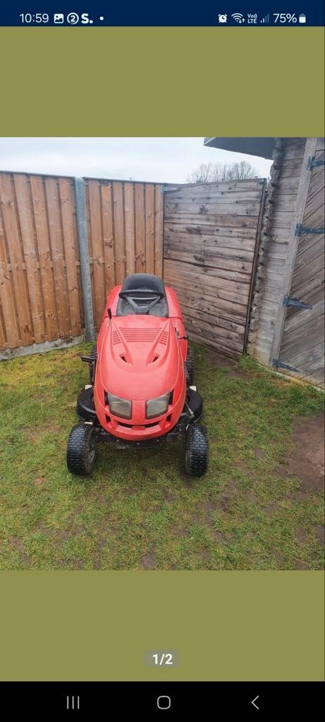 Castelgarden Zitmaaier - 15.5HP, Tuin en Terras, Zitmaaiers, Gebruikt, Versnellingen, Ophalen