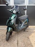 Piaggio Zip 2015 Brom 80cc 4T2V Jaguar Green Carbon Full Opt, Ophalen, Maximaal 45 km/u, Zip, Zo goed als nieuw