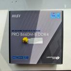 MSI Pro B660M-A, Nieuw, Micro-ATX, DDR4, Intel