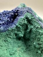 Azuriet met Malachiet – Hubei, China, Verzamelen, Mineralen en Fossielen, Ophalen of Verzenden, Mineraal
