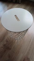 Ikea Kvistbro wit bijzettafel of opberg mand, Ophalen, Minder dan 45 cm, Minder dan 55 cm, Gebruikt