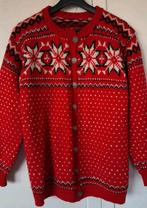 Noors wollen vest folklore maat 36/38 handmade, Noors, Ophalen of Verzenden, Zo goed als nieuw, Maat 36 (S)