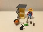 Playmobil 4491 boer met konijnen en hokken compleet., Kinderen en Baby's, Speelgoed | Playmobil, Ophalen of Verzenden, Zo goed als nieuw