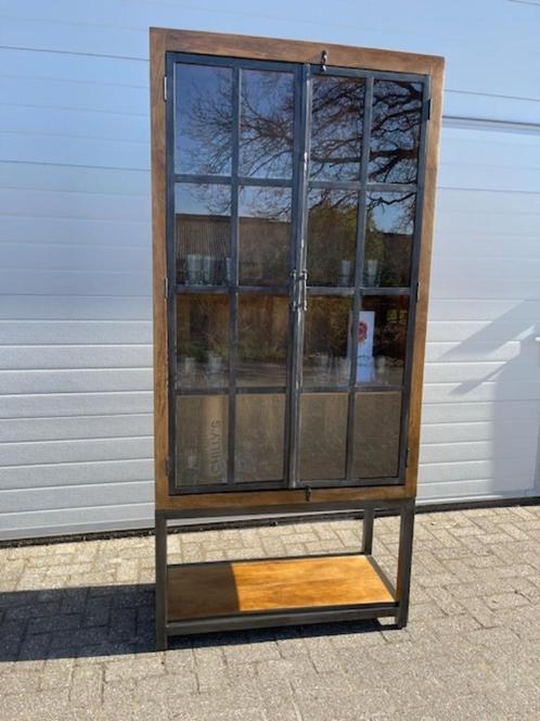 vitrinekast exclusief 100cm nieuw model actie prijs voorraad, Huis en Inrichting, Kasten | Ladekasten, Nieuw, 200 cm of meer, 50 tot 100 cm