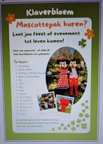 Mascotte verhuur vanaf 15,- Mario Kart, aap, beer hond, Piet, Ophalen of Verzenden, Zo goed als nieuw