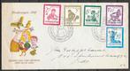 NL FDC Kinderzegels 1950 NVPH E4 nette kwaliteit zie scans, Ophalen of Verzenden, Na 1940, Gestempeld