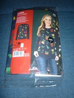 Kersttrui donkerblauw / Foute Kerst trui XL - NIEUW !!!, Ophalen of Verzenden, Nieuw, Maat 38/40 (M), Blauw