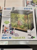 Start aquarium met filter en warmteregelaar, Dieren en Toebehoren, Vissen | Aquaria en Toebehoren, Ophalen, Zo goed als nieuw