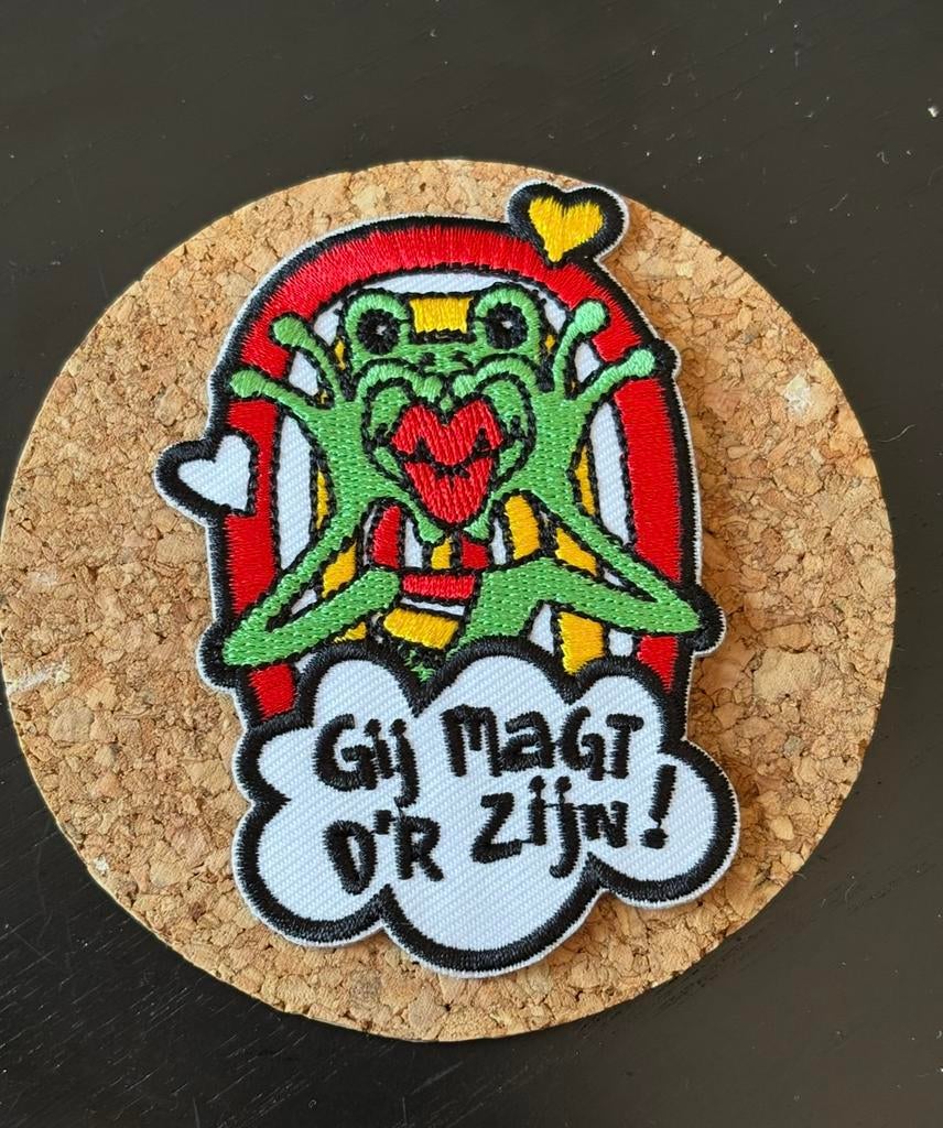 Oeteldonk carnaval embleem 25, Verzenden, Jongen of Meisje
