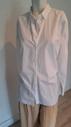 Sofie D'hoore hagelwitte lange blouse, Maat 38/40 (M), Verzenden, Wit, Zo goed als nieuw