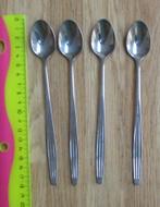 Gero Zilmeta 526 Sarabande 4 lange lepels sorbetlepel 17,7cm, Ophalen of Verzenden, Rvs of Chroom