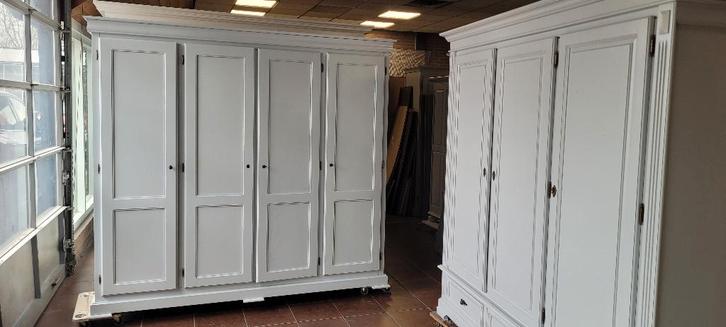 Kledingkasten, slaapkamer brocante garderobe vintage kasten, Antiek en Kunst, Antiek | Meubels | Kasten, Ophalen