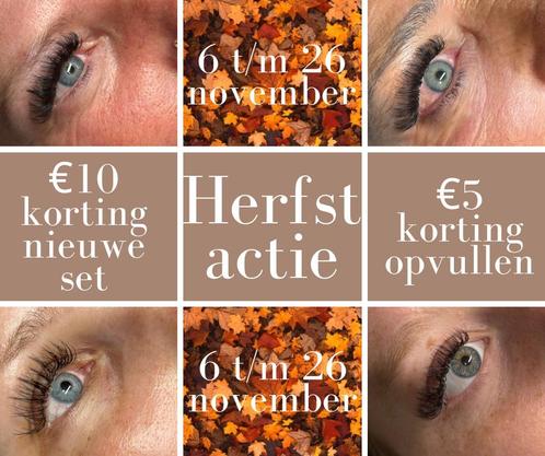 Actie! 🍂 Wimper extensions volume ❤️, Diensten en Vakmensen, Schoonheidsspecialisten | Overige, Overige