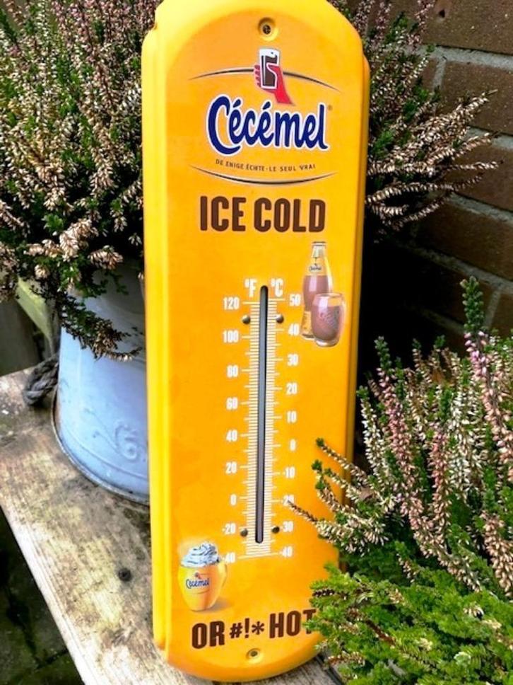 Cécémel-thermometer,1996 Chocomel Nutricia thermometer, Verzamelen, Merken en Reclamevoorwerpen, Zo goed als nieuw, Gebruiksvoorwerp