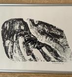 Religieuze kunst leidruk judaskus gelimiteerd 3/5 gesigneerd, Ophalen of Verzenden
