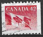 Canada 1998 - Yvert 1223 - Nationale vlag (ST), Postzegels en Munten, Postzegels | Amerika, Verzenden, Gestempeld, Noord-Amerika