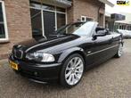 BMW 3-serie Cabrio 318Ci Executive Automaat / Leder / Navi, Te koop, Benzine, Gebruikt, Zwart