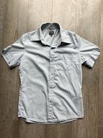 G-star 'kreukel look' overhemd (maat M), G-Star Raw, Blauw, Zo goed als nieuw, Halswijdte 39/40 (M)