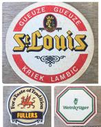 Bierviltje Weinkrüger - St Louis - Fullers ESB, Ophalen of Verzenden, Zo goed als nieuw, Viltje(s), Overige merken