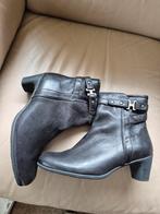 Zwarte leren enkellaarsjes maat 4,1/4 van Verhulst, Zwart, Lage of Enkellaarzen, Ophalen of Verzenden, Onbekend