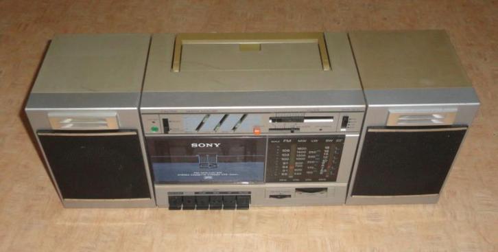 Sony CFS-3000L vintage radio-cassette boombox ghettoblaster, Verzamelen, Elektronische Apparatuur, Audio en Video, Ophalen of Verzenden