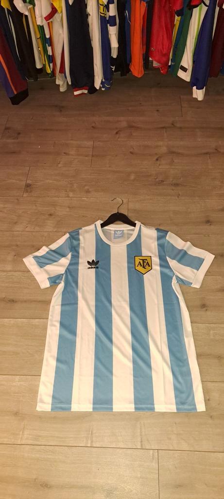 WK winnaars voetbalshirt Argentina 1978 en 1986, Verzamelen, Sportartikelen en Voetbal, Zo goed als nieuw, Shirt, Buitenlandse clubs